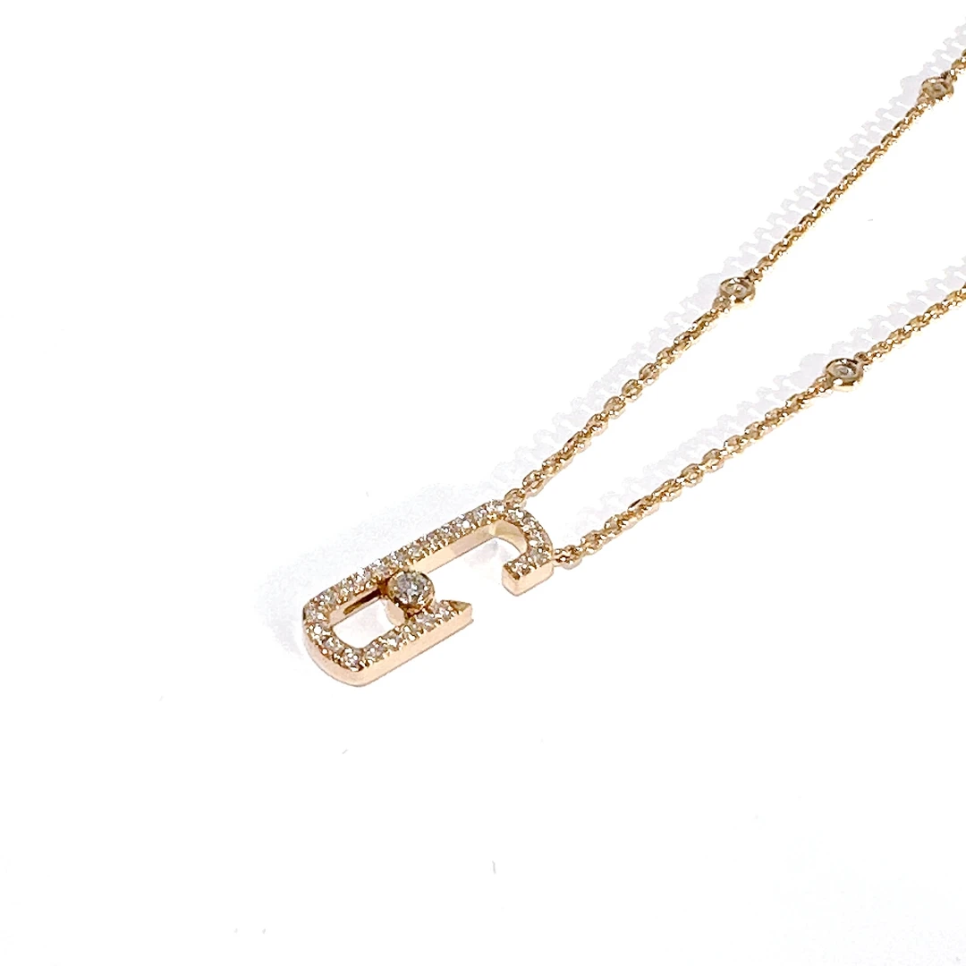 95新 Cartier/卡地亚 安洁利严选梅西卡项链/0016629