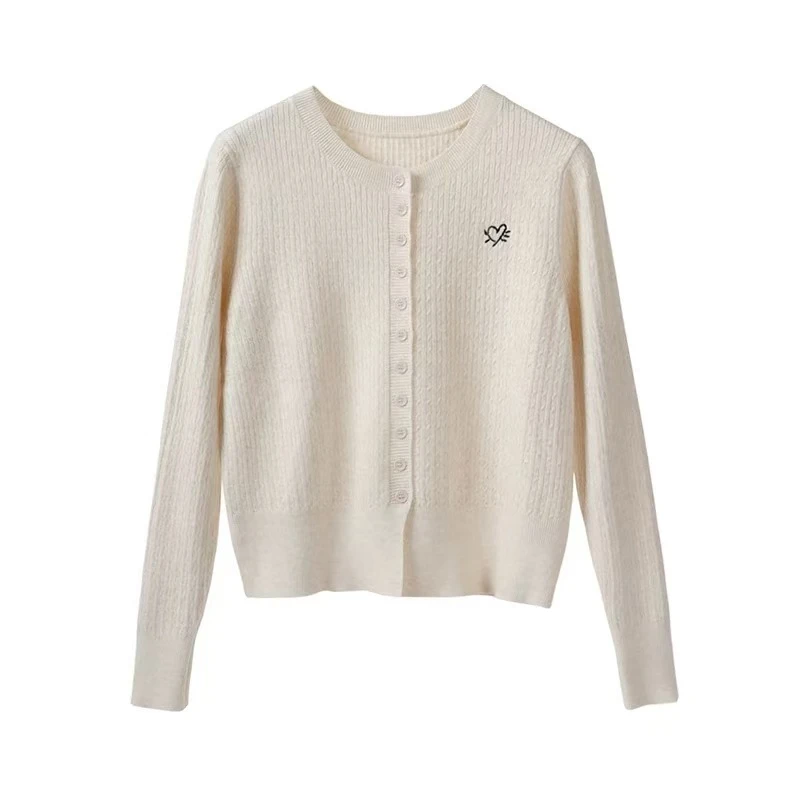 【牛哥严选】时尚百搭开衫针织8368