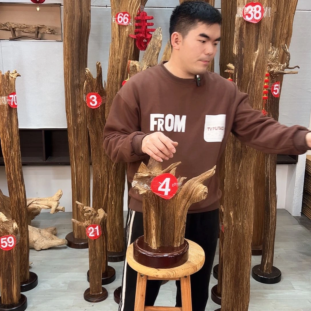 沉香摆件非**然沉香摆件