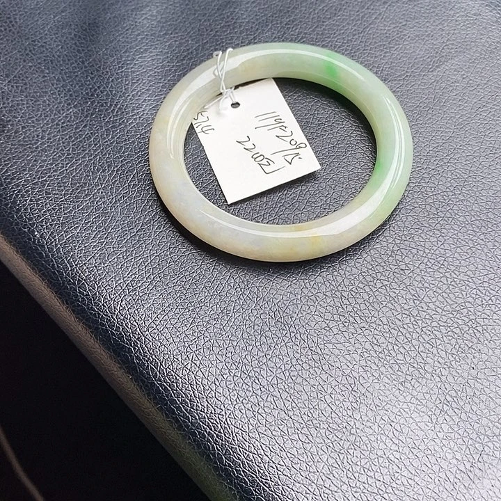 未镶嵌手镯翡翠57➕圆条