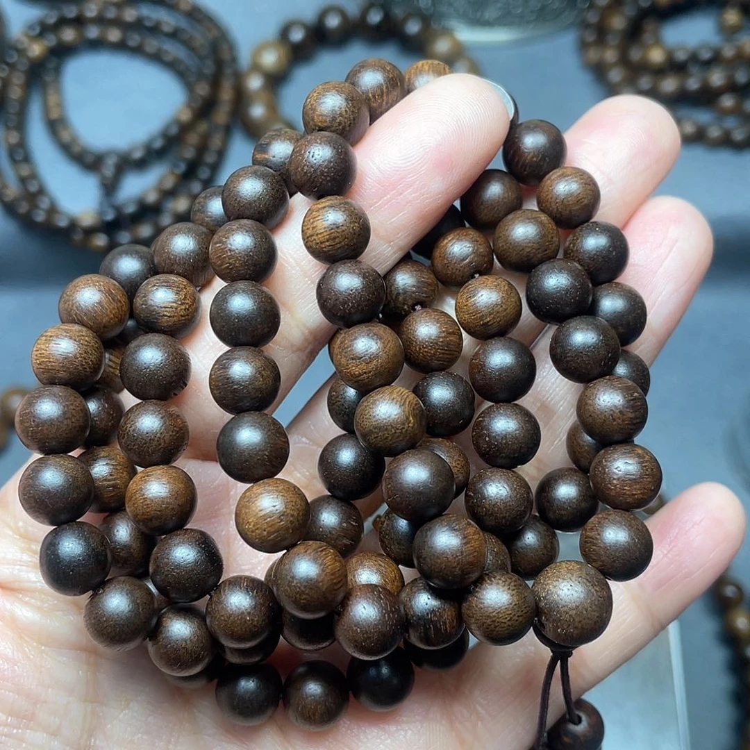 沉香手串时**者芽庄白棋0.8