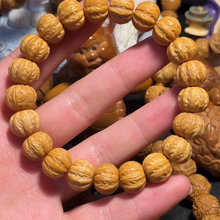 橄榄核手串/手链猴头1.23京八棱
