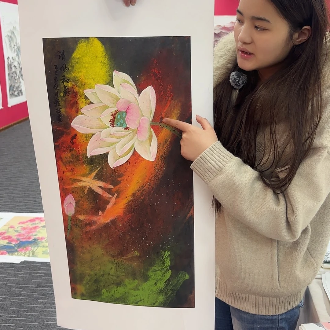 国画国画作品纯手绘