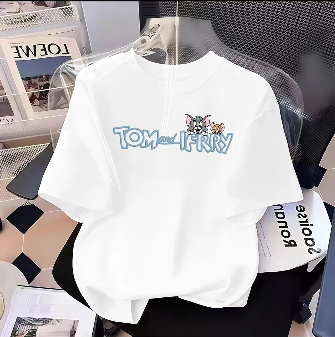 【清版不补】女童短袖t恤纯棉夏装2025洋气女孩中大童半袖上衣夏季