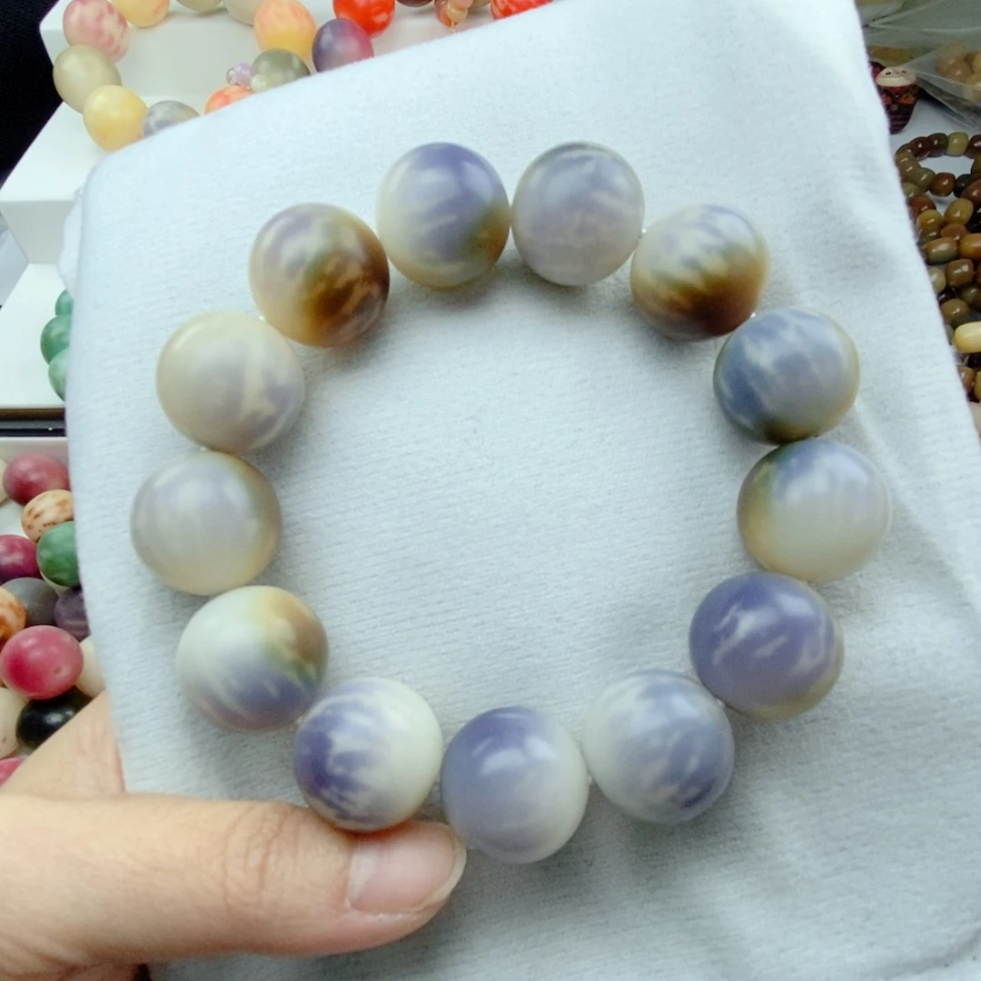 吊坠菩提根/象牙果手工干磨卡19.5近全