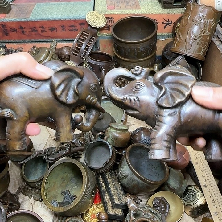 铜材质文玩客厅家具摆件