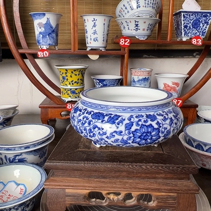 尘***.墨奈手工手绘陶瓷