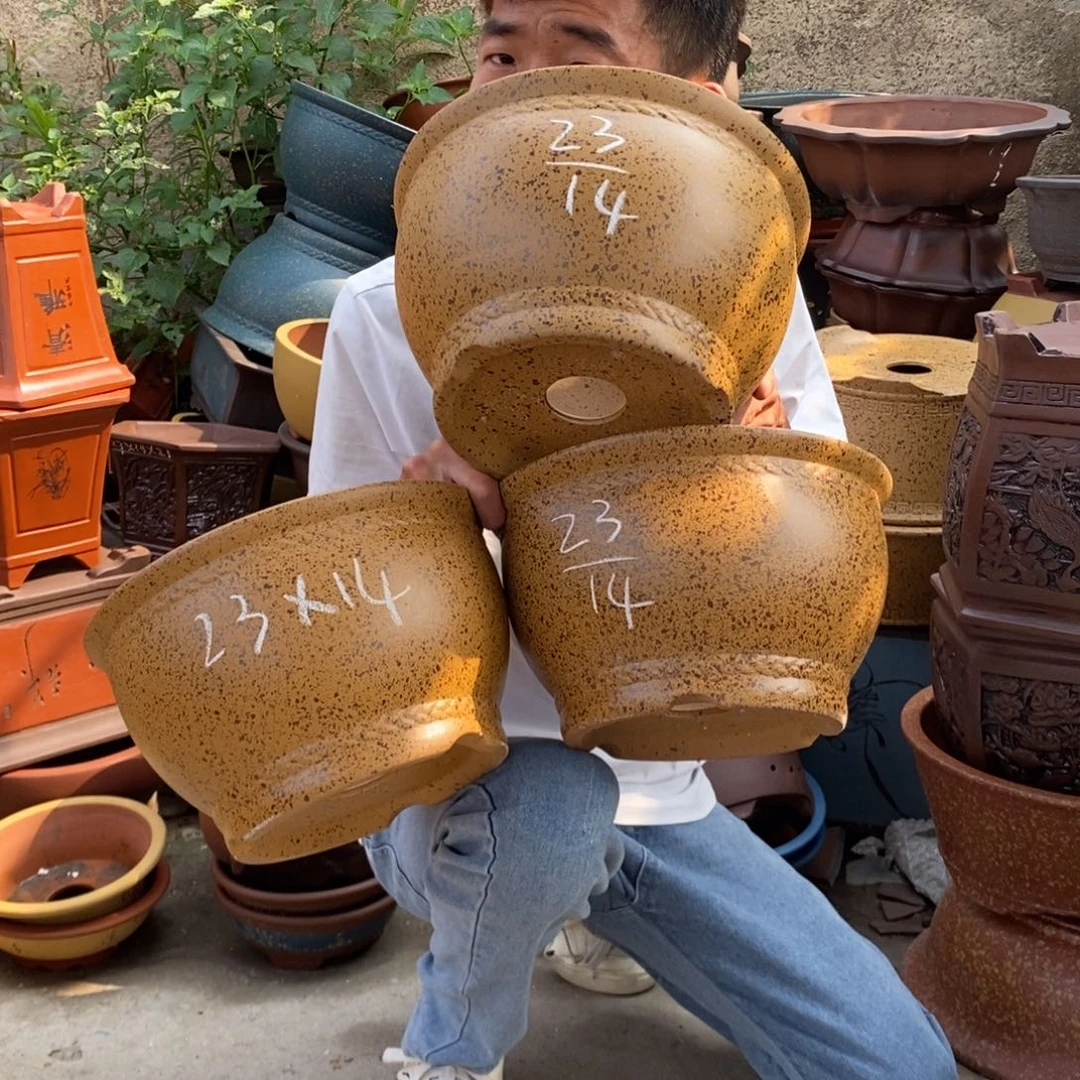 紫砂花盆紫砂壶的时候我就觉得