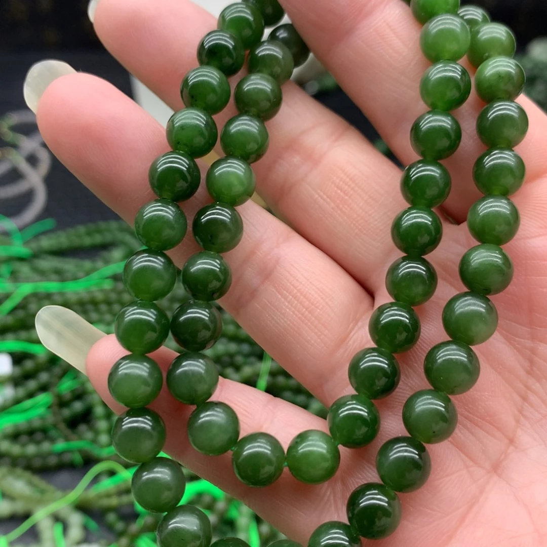 和田玉未镶嵌手链8