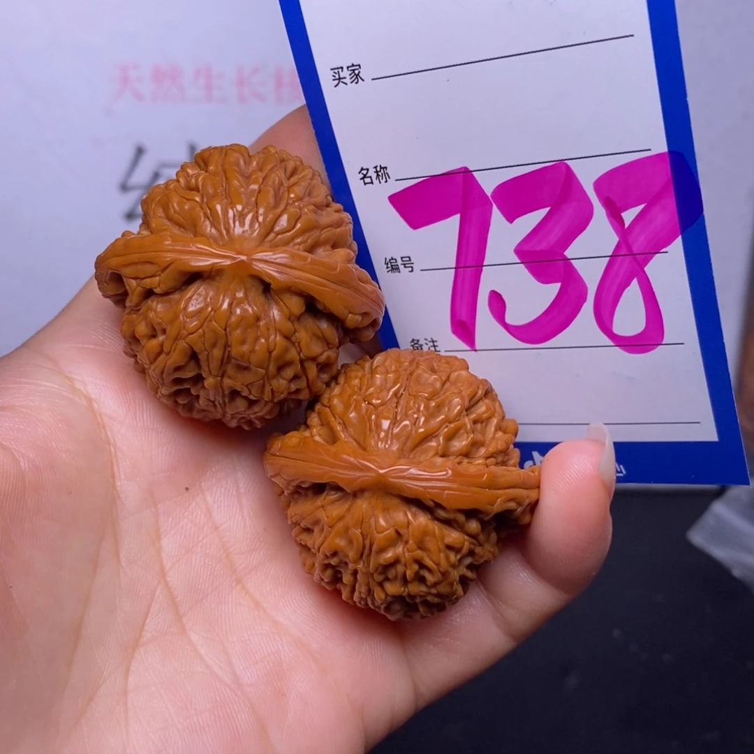 文玩核桃把件738/39水龙纹