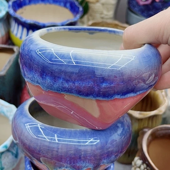 多肉绿植陶瓷花盆