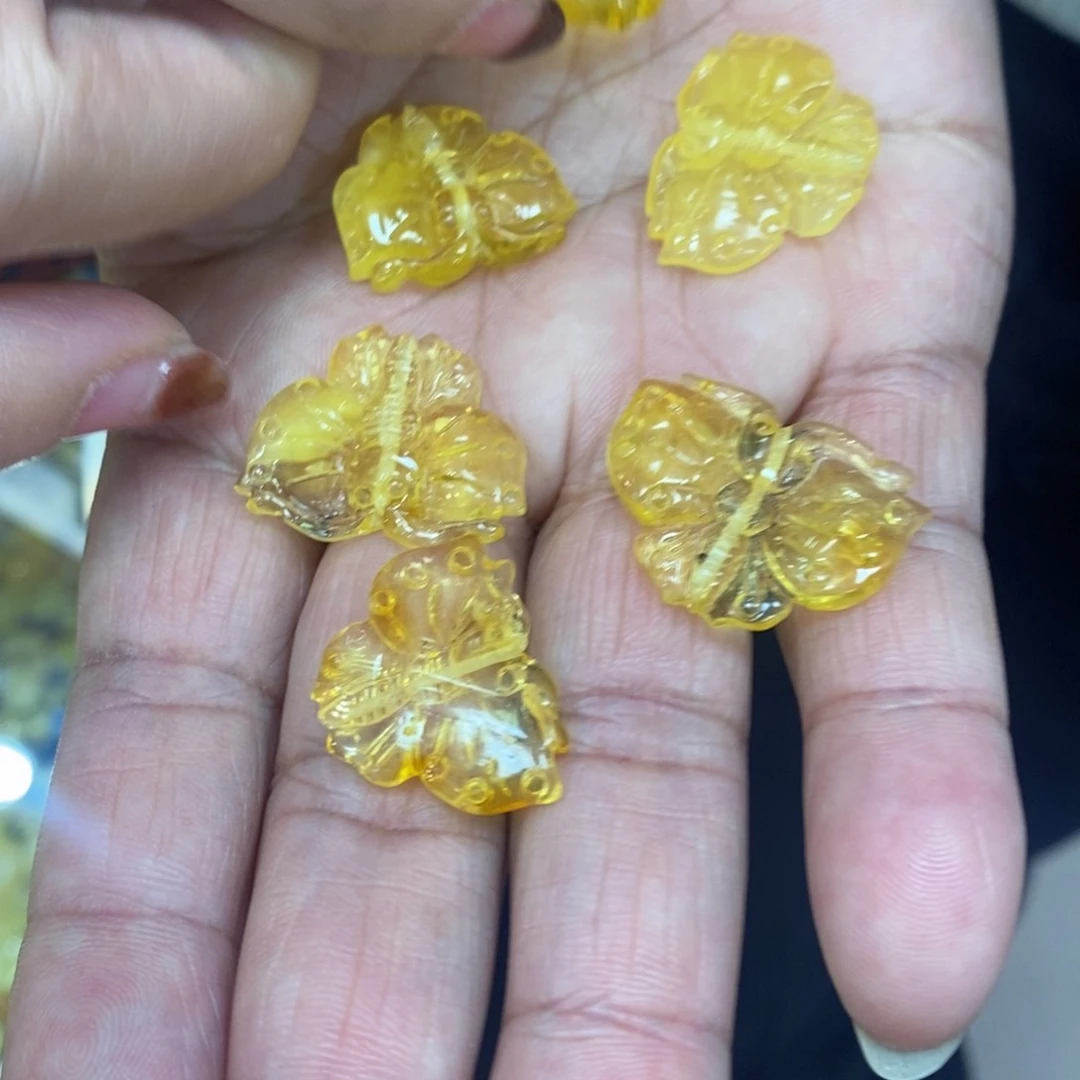 未镶嵌蜜蜡颈饰多样性拍一发一