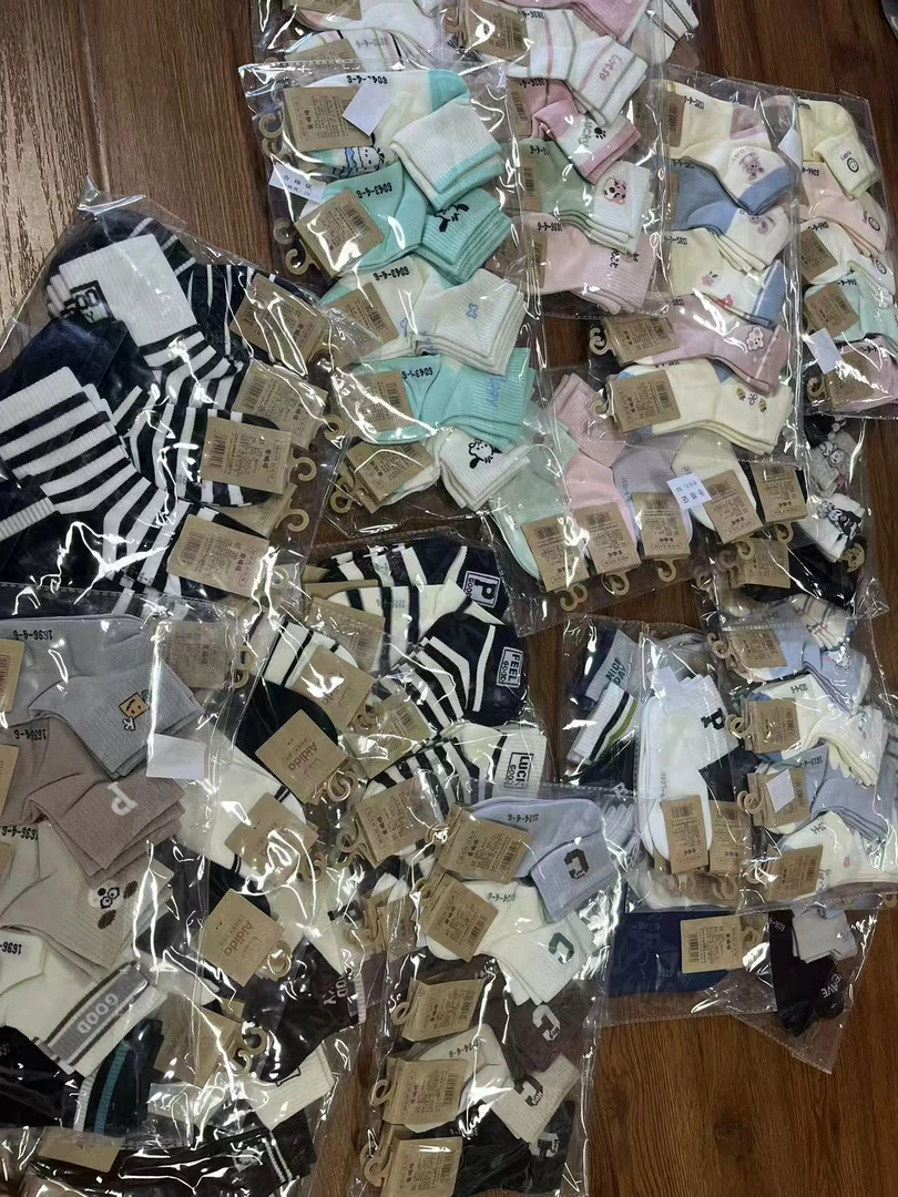 小西可 爱嘀嗒儿童袜夏网眼棉袜