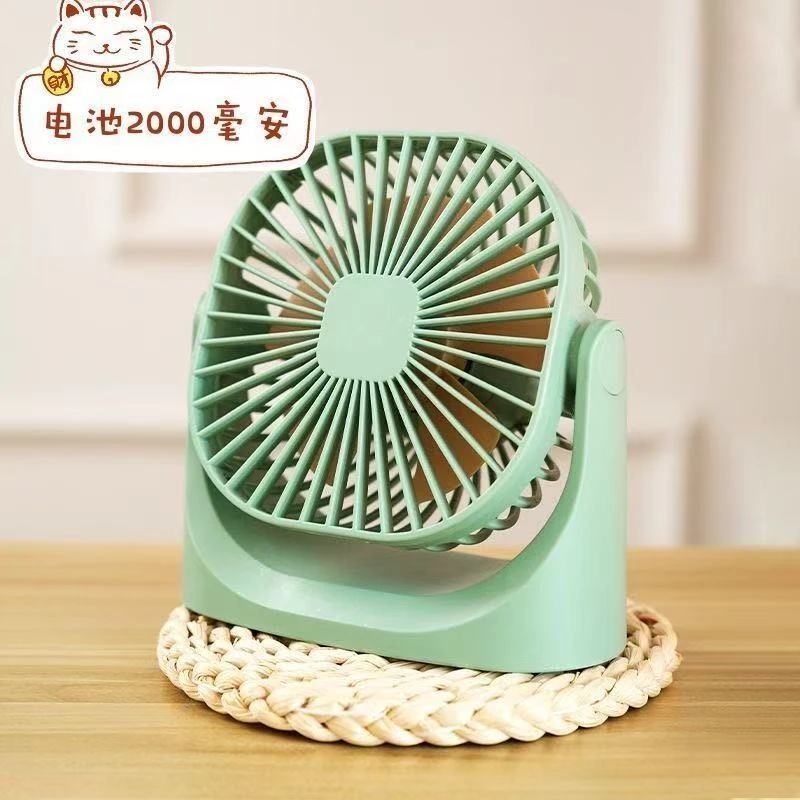 k-67USB小风扇学生宿舍桌面迷你随身便携式静音大风力台式电风扇