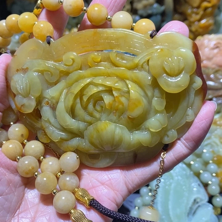 岫玉岫玉吊坠未镶嵌