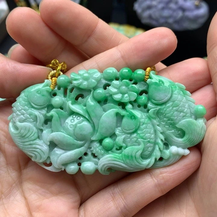 颈饰未镶嵌翡翠翡翠