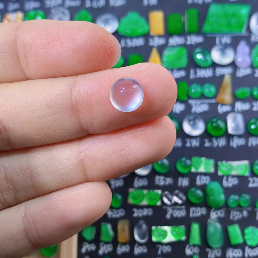 翡翠裸石天然翡翠玉石蛋面