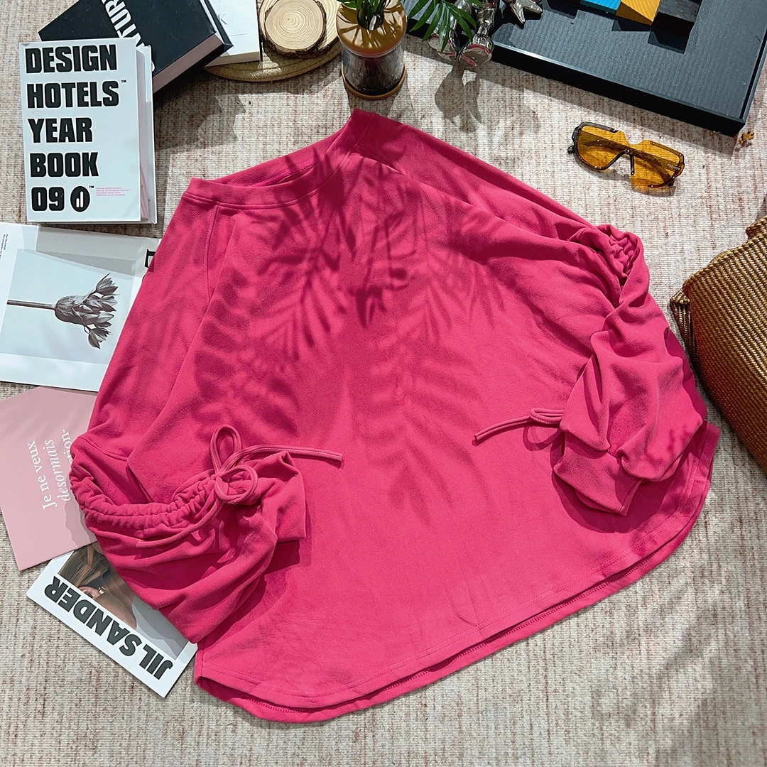 2025冬季新款休闲时尚纯色加厚卫衣1680