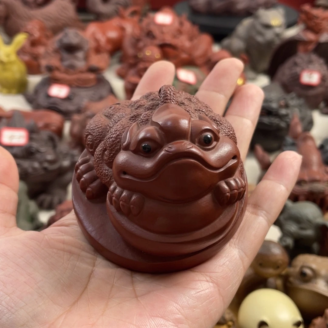 【闪购商品】紫砂茶宠紫砂金蟾