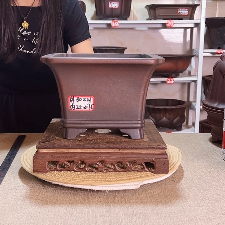 紫砂花盆紫砂花盆