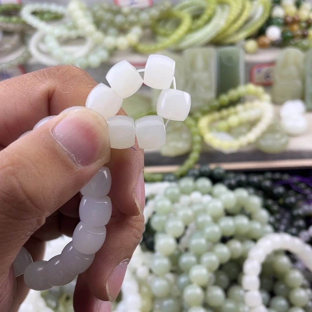 平***乐手链未镶嵌和田玉