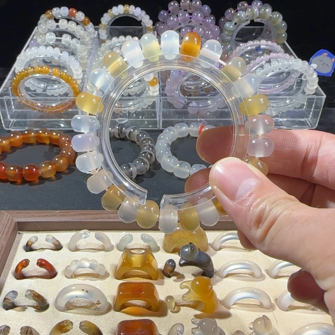 玛瑙/玉髓未镶嵌手串