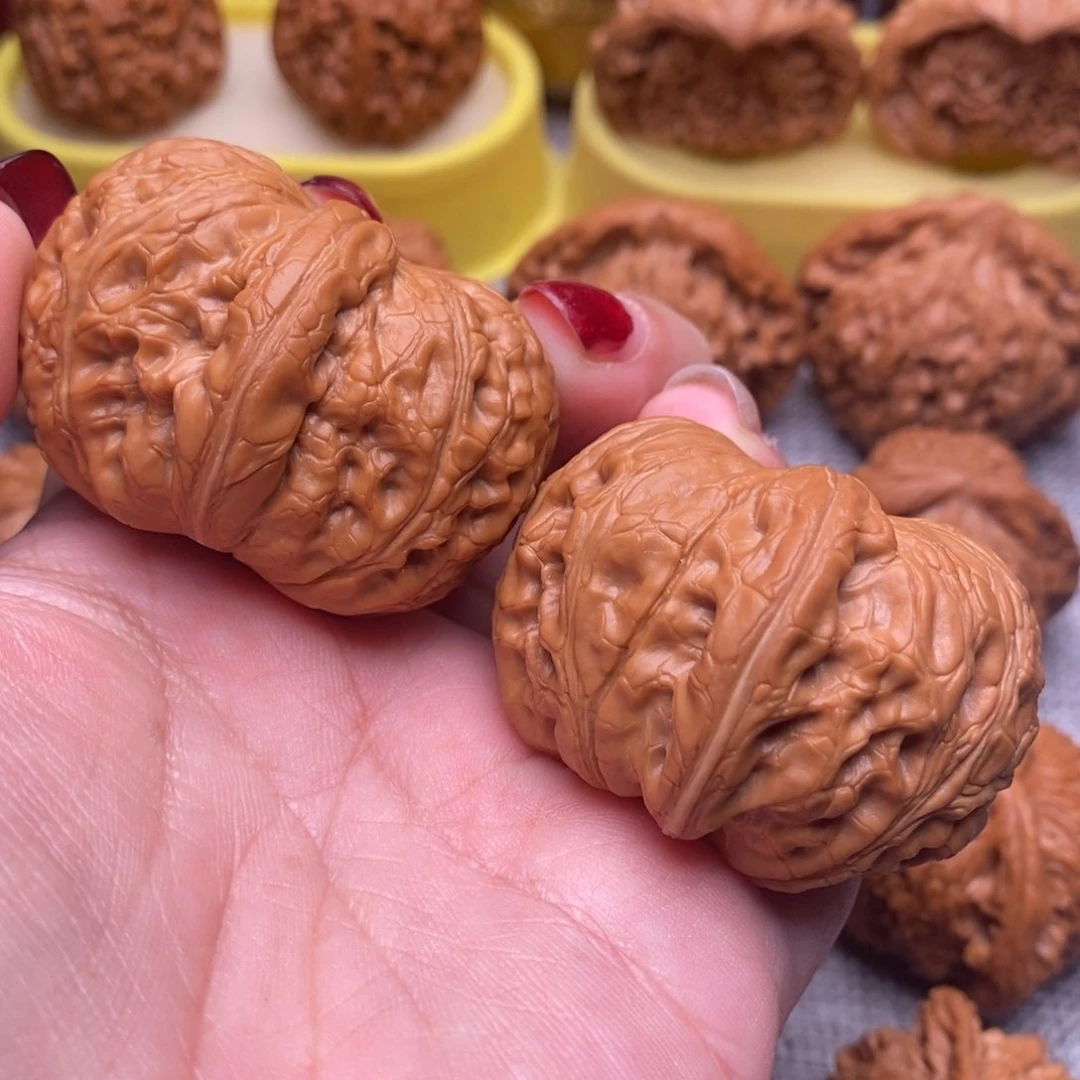 文玩核桃把件毕业平谷元宝48尺