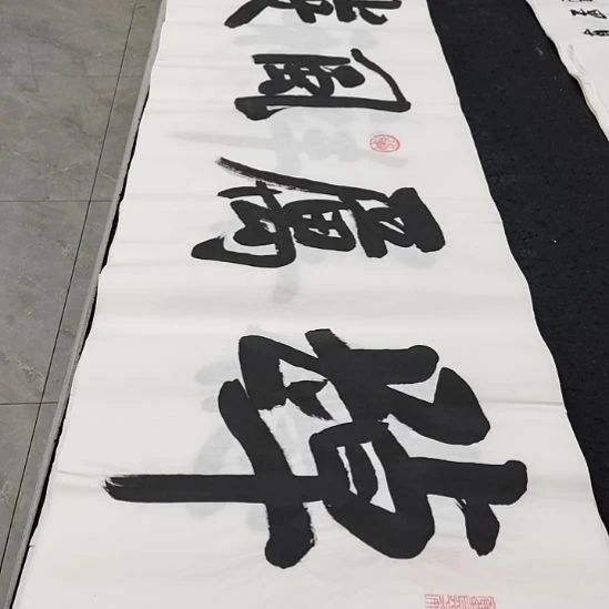 翰墨白武坤老师作品一副