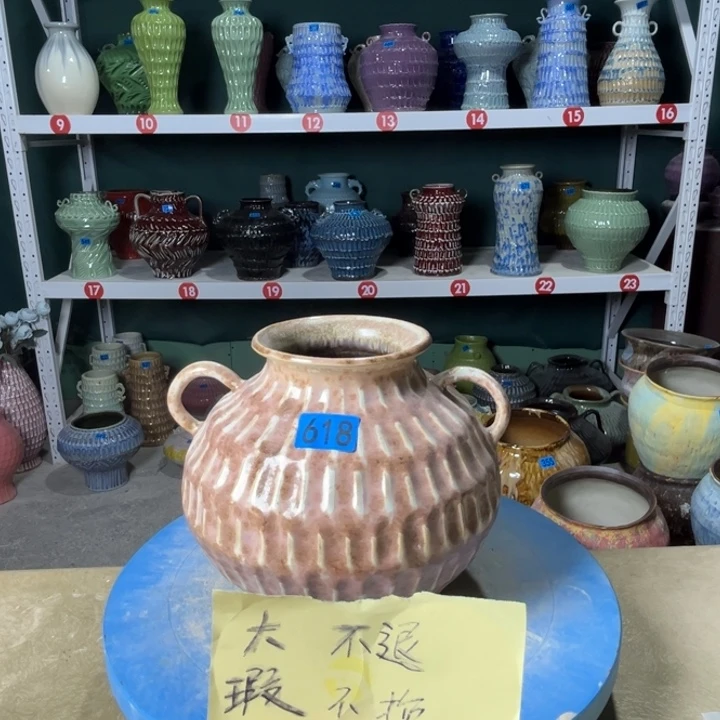 景德镇陶瓷花盆花器618