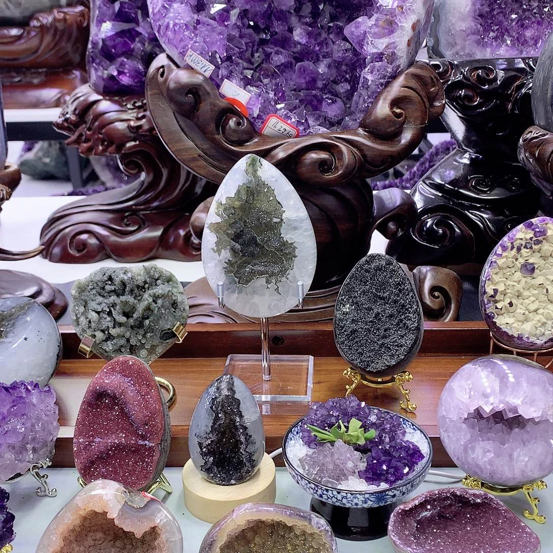 大型摆件（非配饰）紫晶未镶嵌