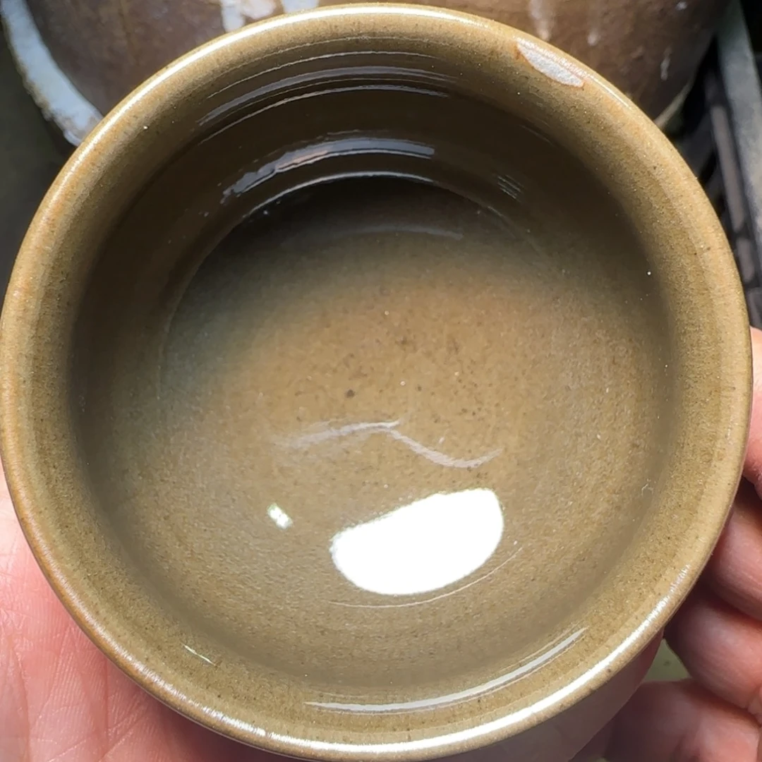 柴烧建盏茶盏茶杯181