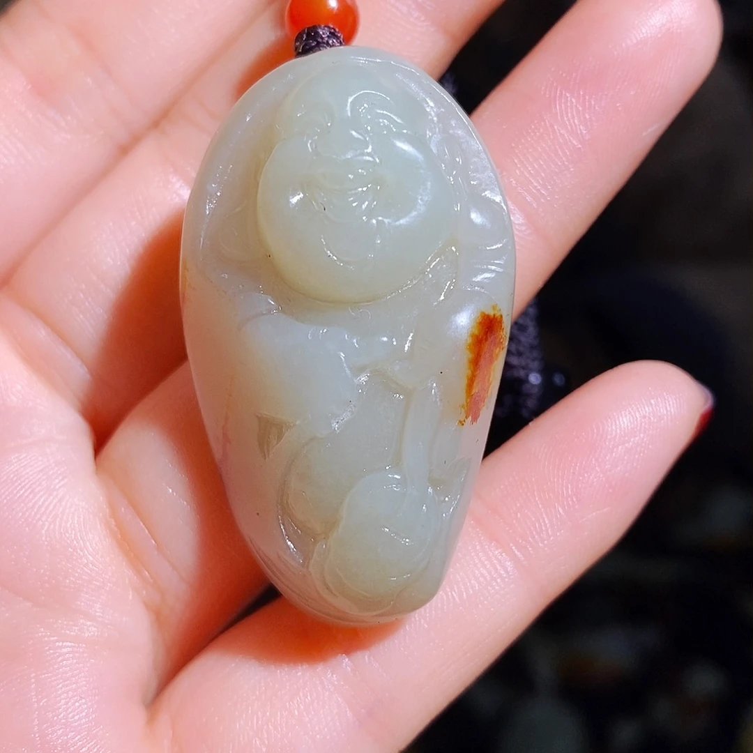 和田玉颈饰未镶嵌