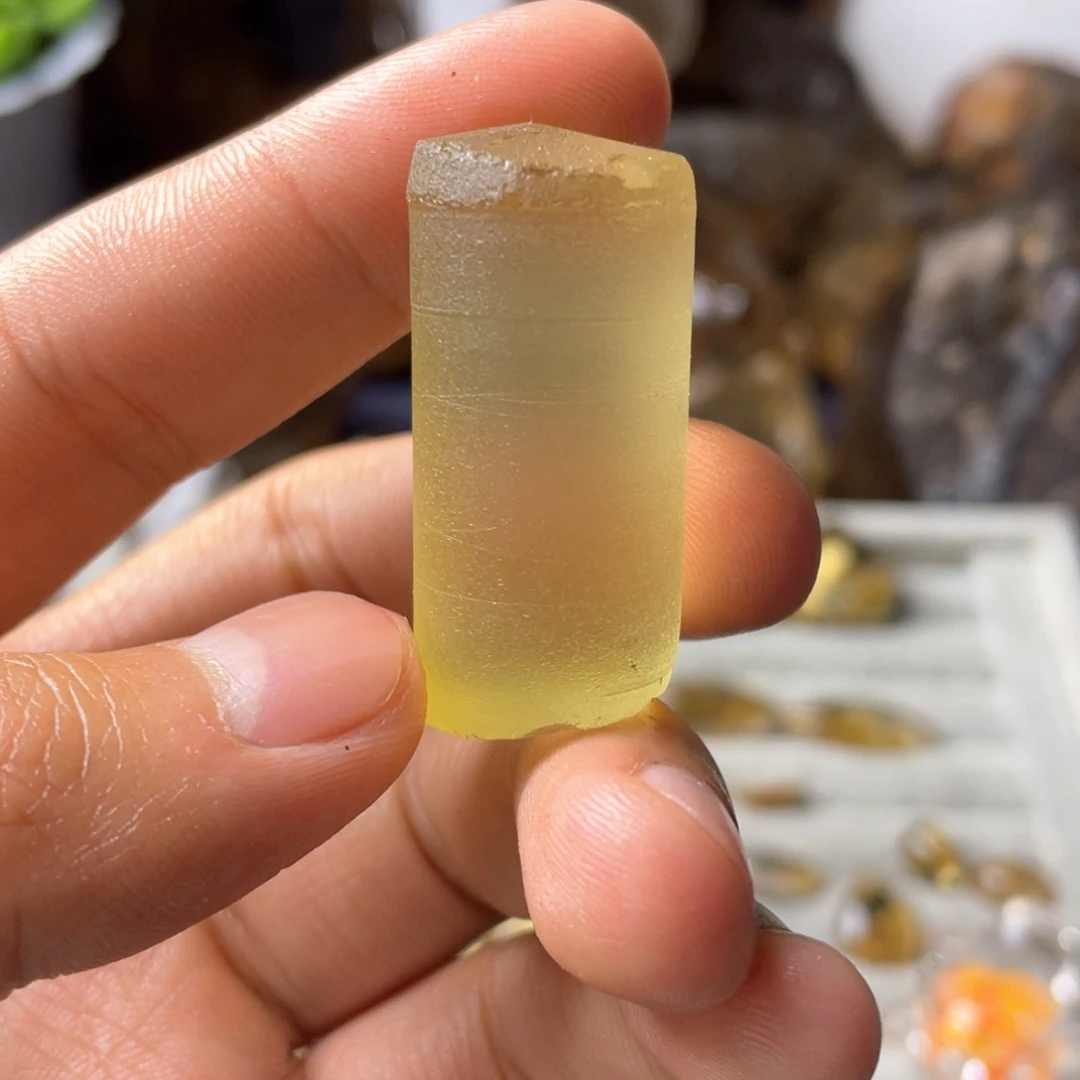 水晶摆件水晶摆件未镶嵌月**风