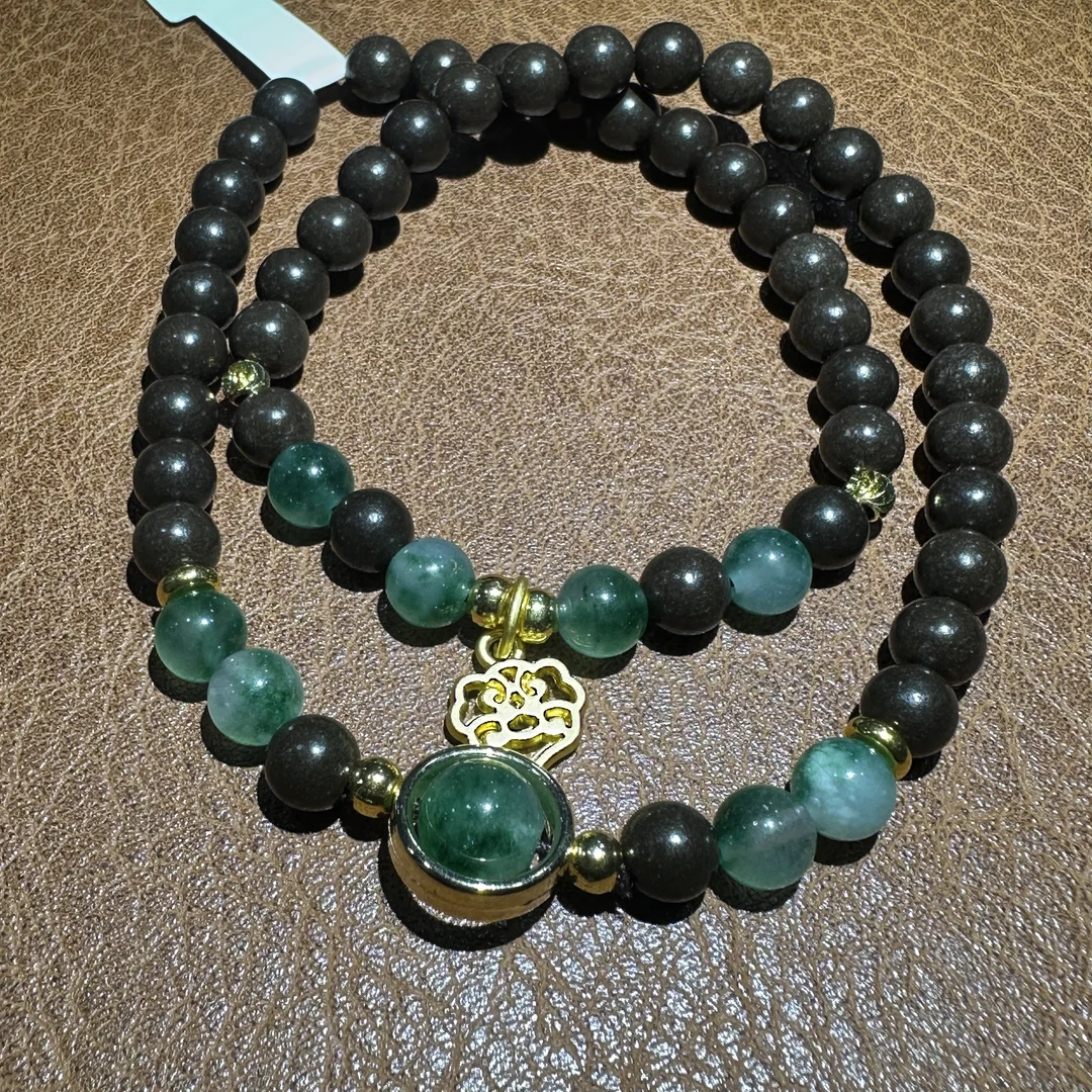 s1129-合香珠双圈精品手串