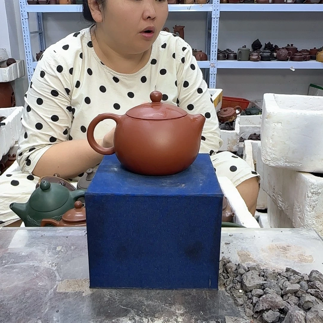 茶壶紫砂宜兴紫砂壶瑕疵处理