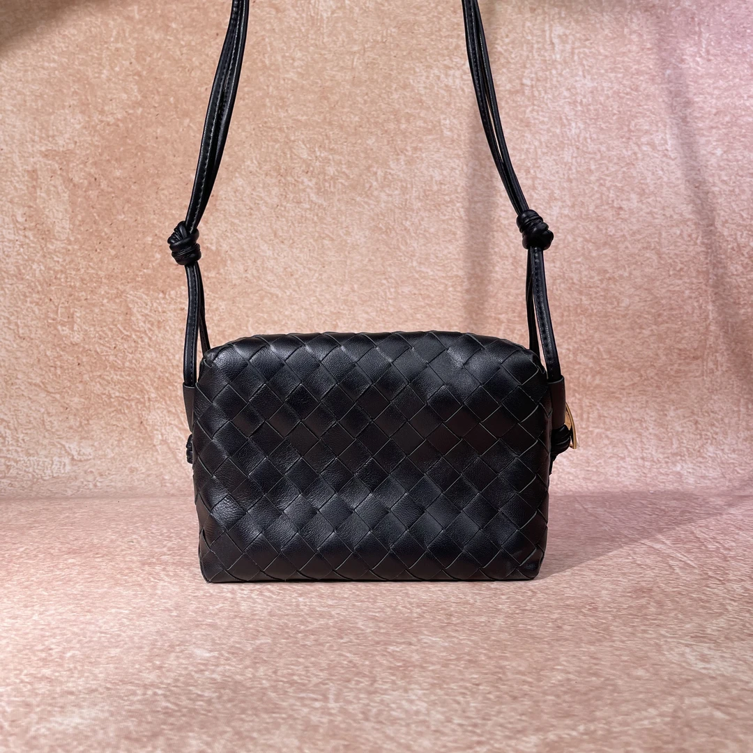 【黑色】编织时尚手提女包34182