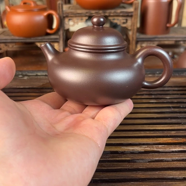 茶壶紫砂原矿紫砂手工制作