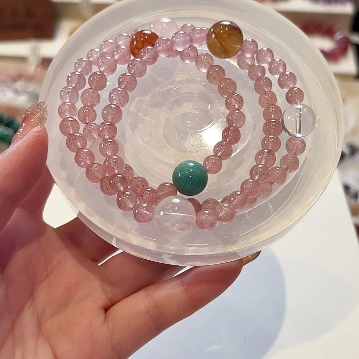 手链水晶未镶嵌天然水晶手串