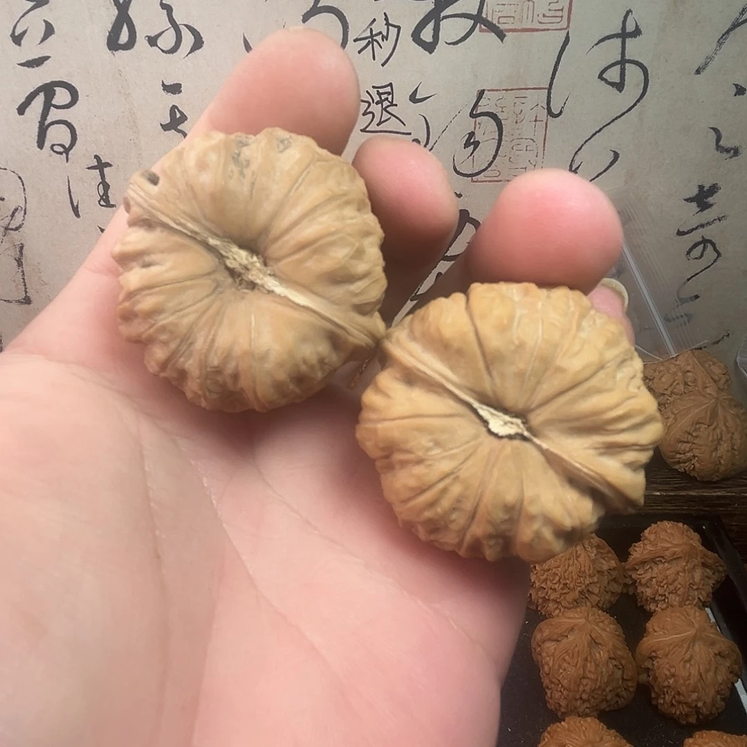 文玩核桃把件南瓜炖43尺