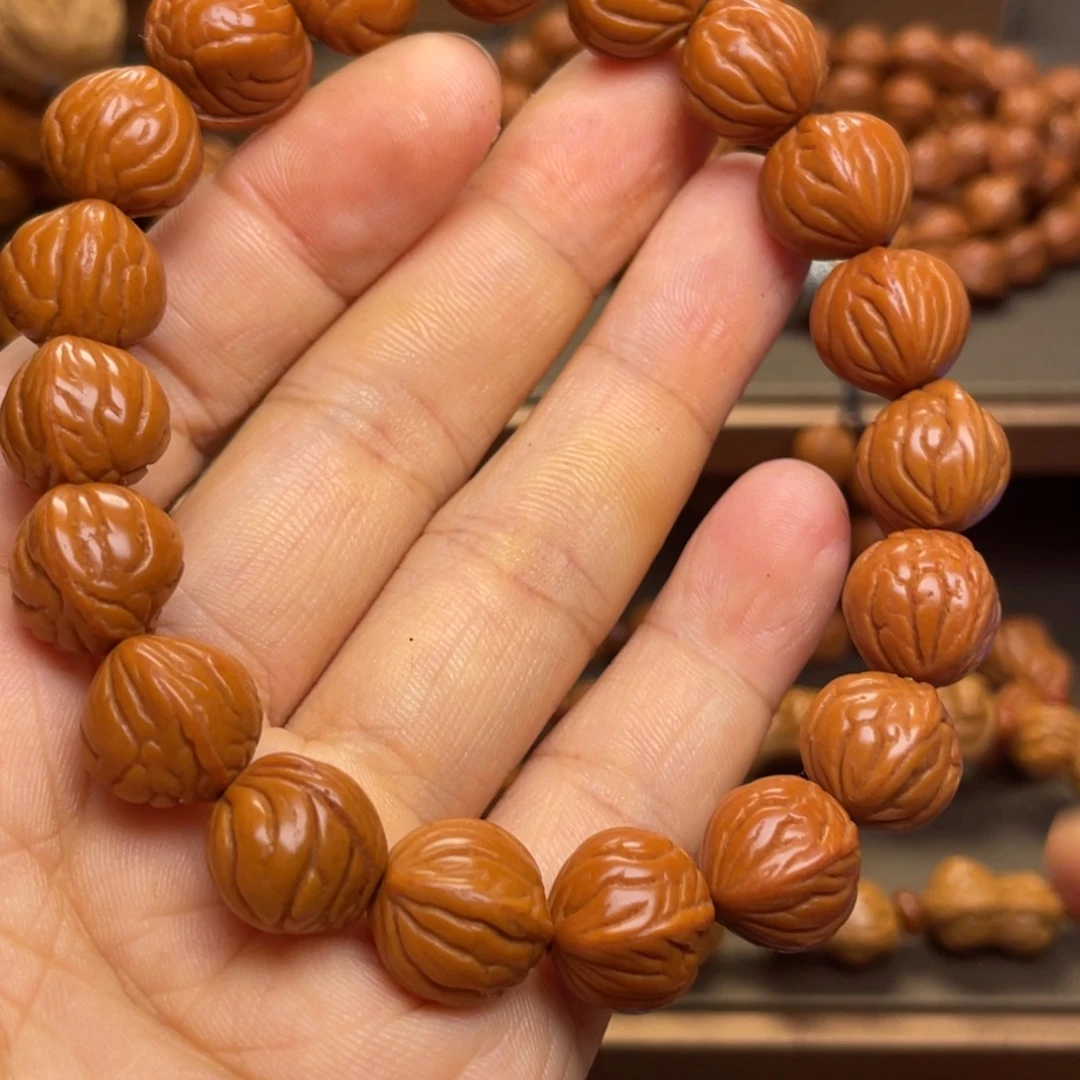 手串桃核龙纹桃核53
