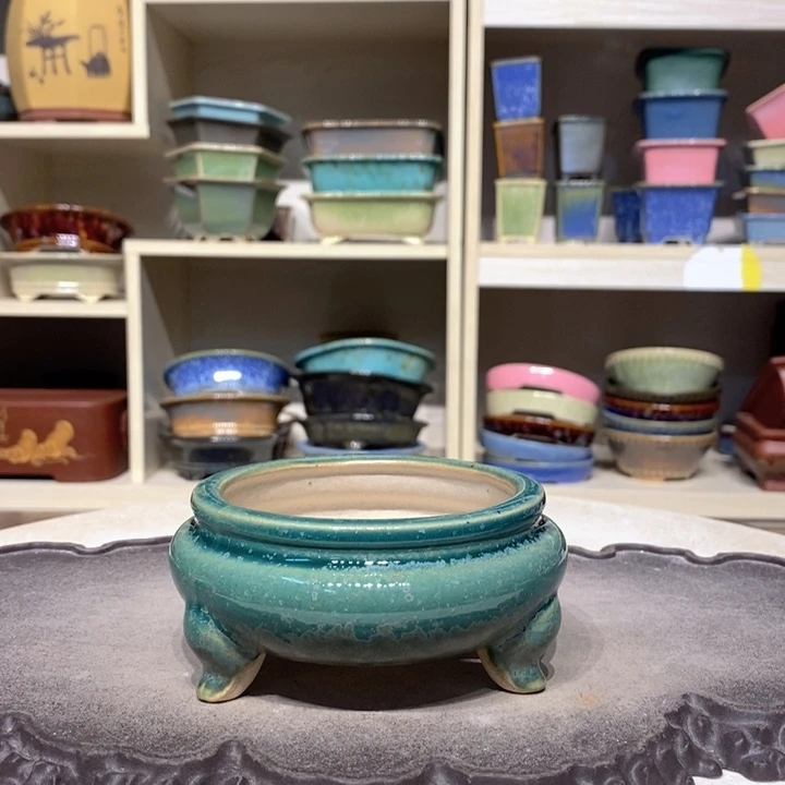 紫砂花盆瑕疵5-10。。。