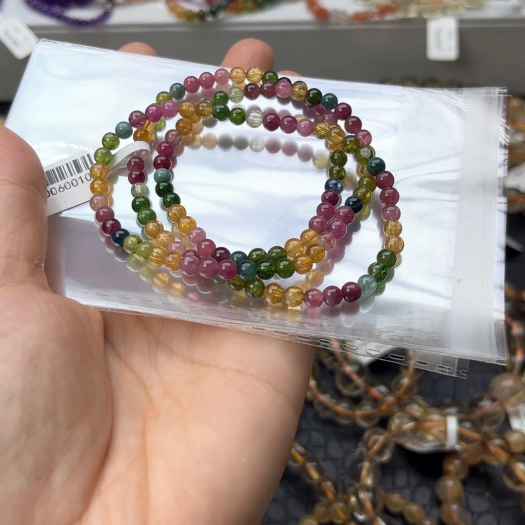 水晶未镶嵌手链天然