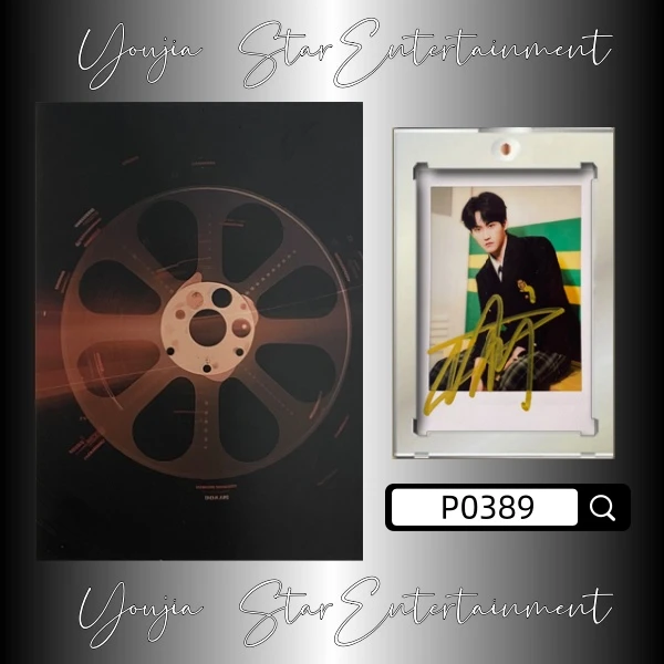 P0389【周柯宇】正品拍立得照片 白边边框