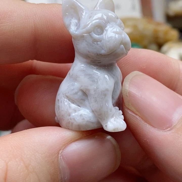 硅化珊瑚（珊瑚玉）颈饰未镶嵌