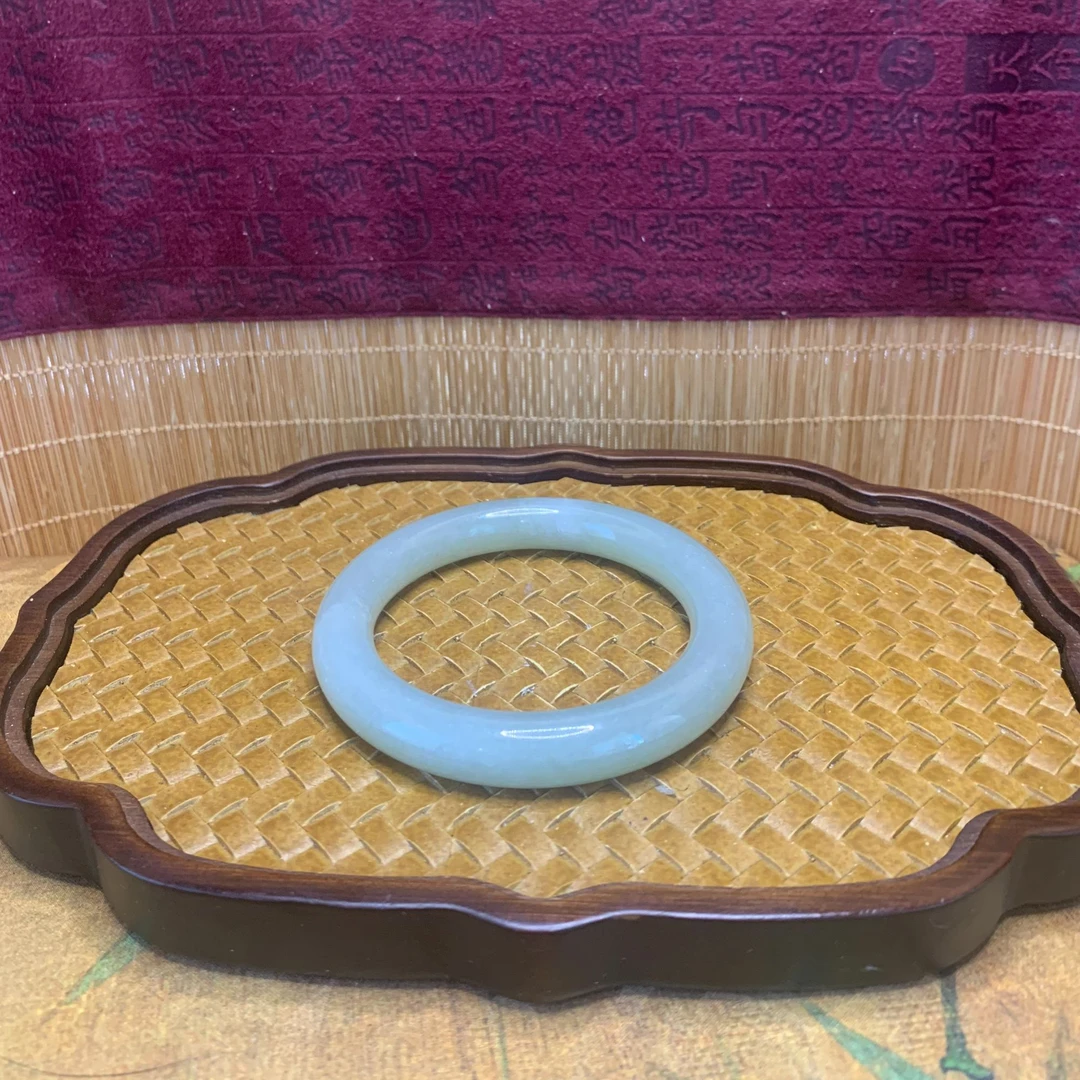 H和田玉手镯（卡57）0727