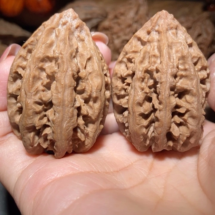 把件文玩核桃东北楸子小雪27