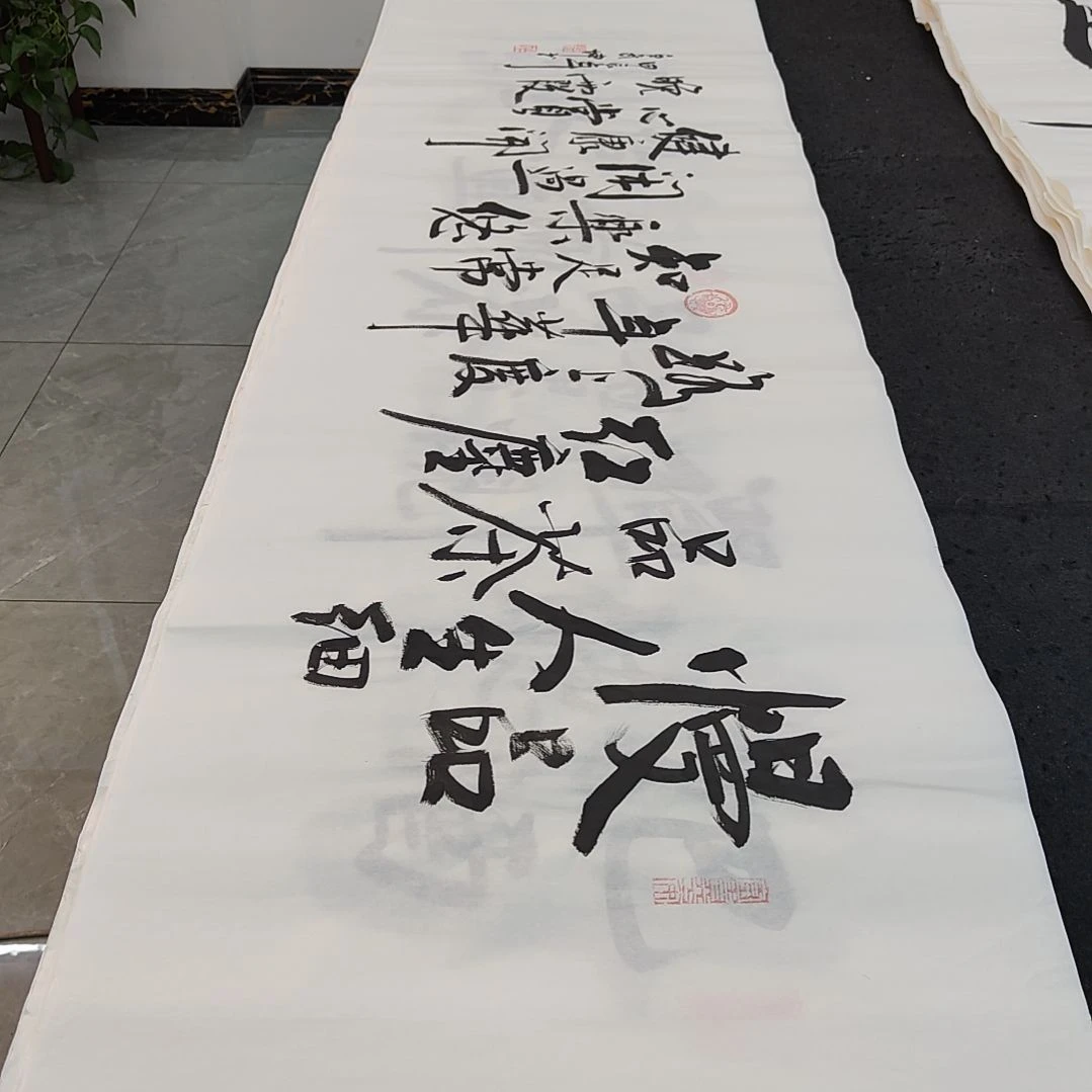 白武坤白老师作品一副