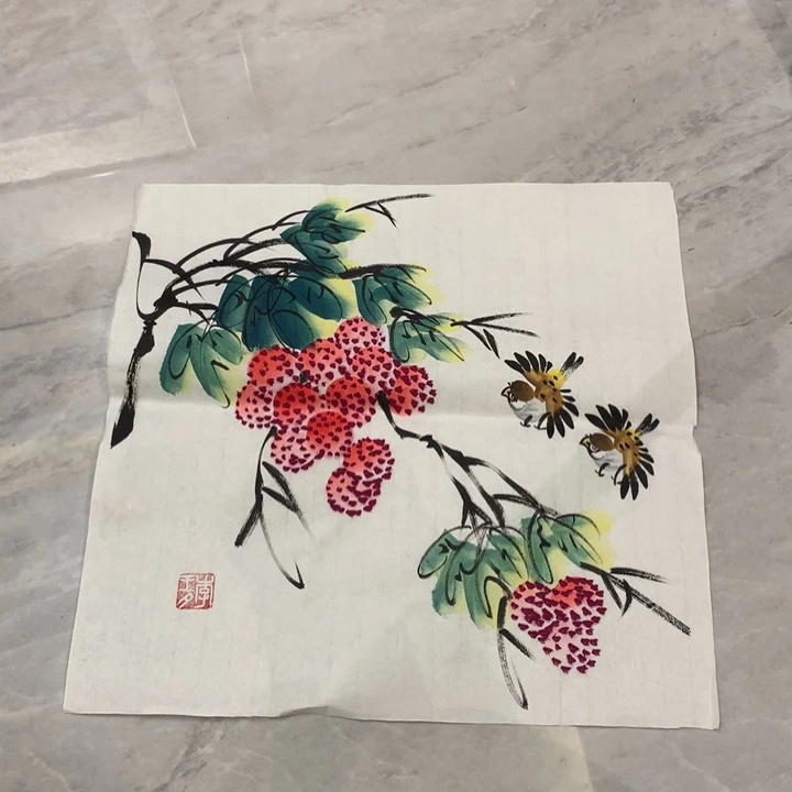 纸本国画艺术作品欣赏