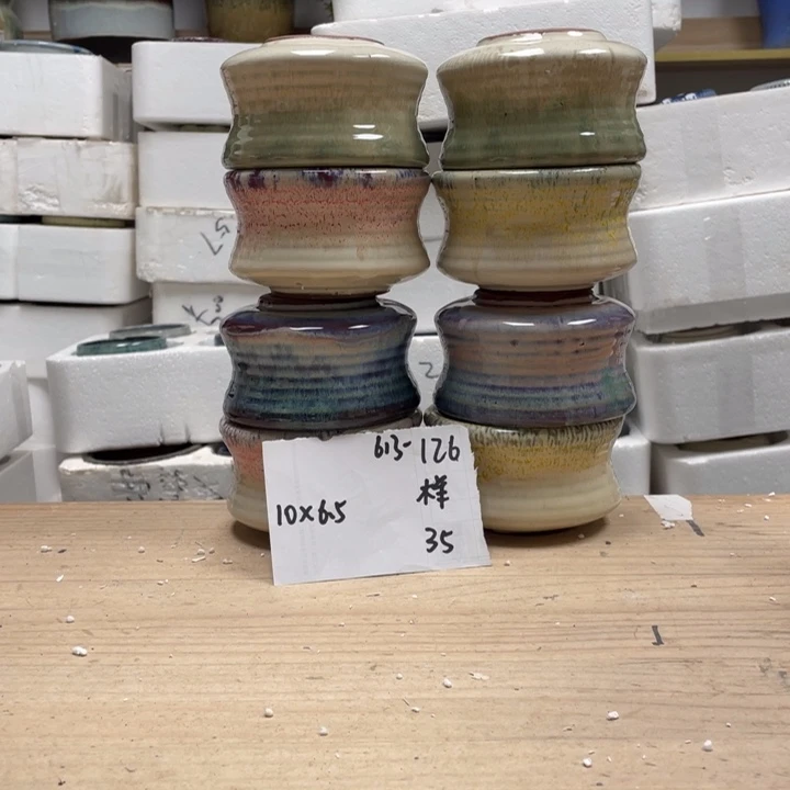 紫砂花盆丽*多肉花盆微瑕126