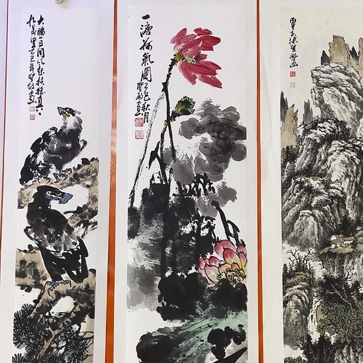 国画张圣敏先生纯手绘作品